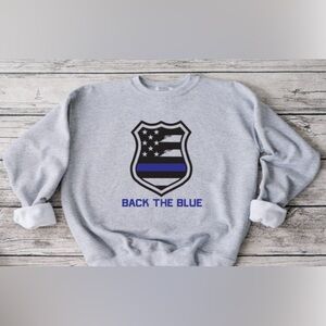 Back The Blue Crewneck